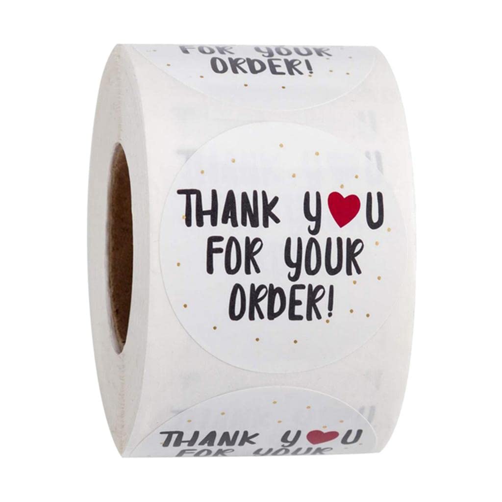 Thank You Sticker Tape | Packaging Stickers