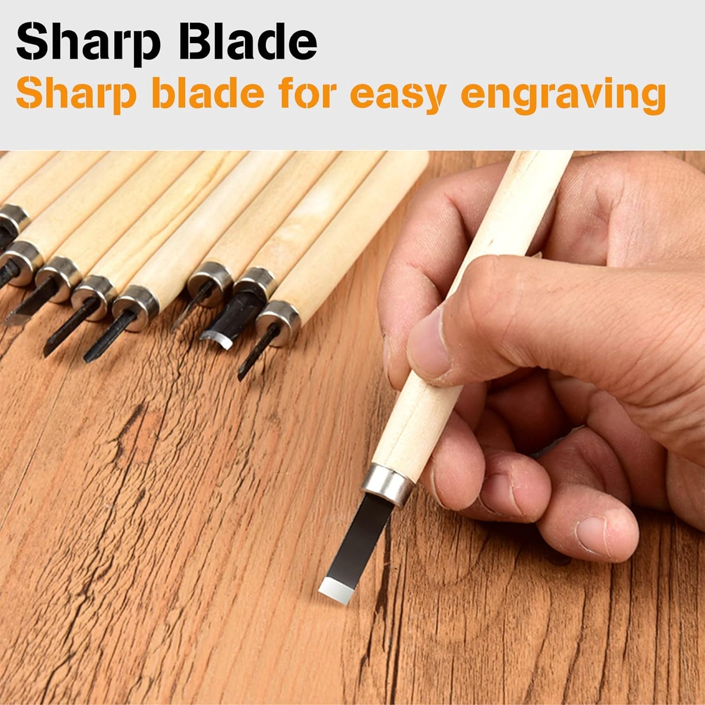 Wood-Carving Tool Set | Pack of 6