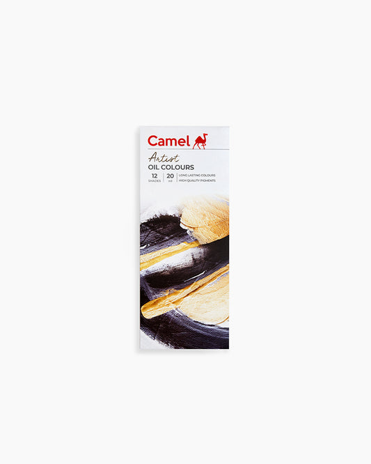 Camel Artist's Oil Color Box | 20ml Tubes | 12shades