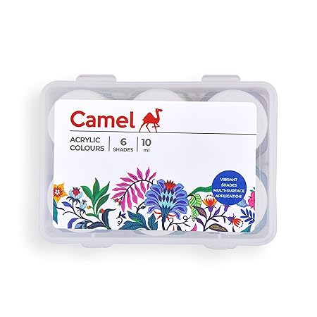 Camel Acrylic Ultra Colors | 10ml Each | 6 Shades