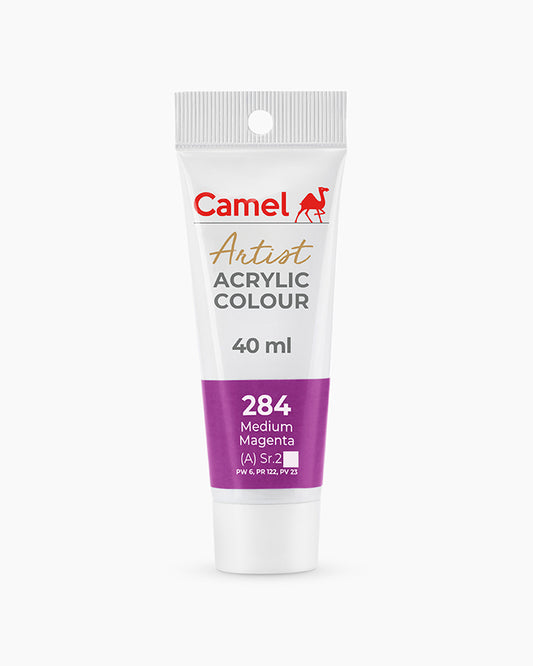 Camel Artists Acrylic Colour  | 40ml | 120ml | Individual Tubes