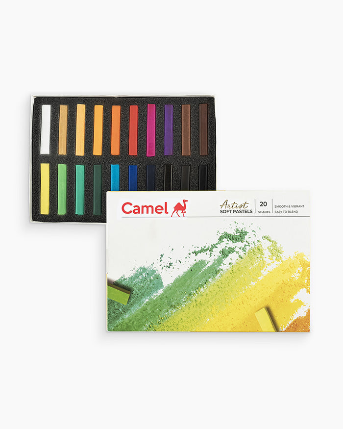 Camel Artist Soft Pastels Set | 20 Shades