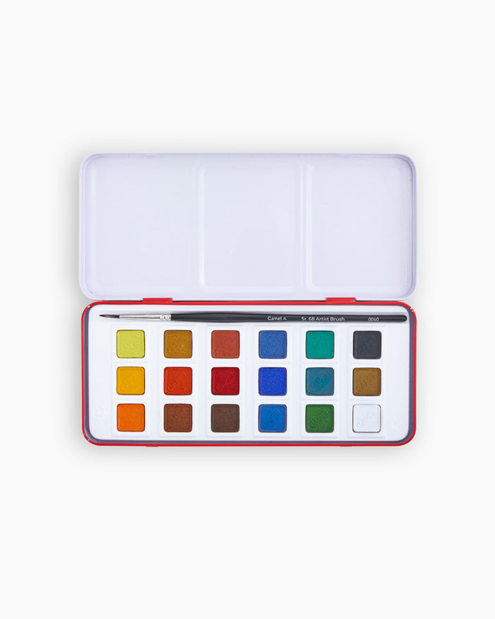Camel Artist Water Colour Cake Set - 18 Shades