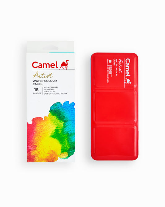 Camel Artist Water Colour Cake Set - 18 Shades