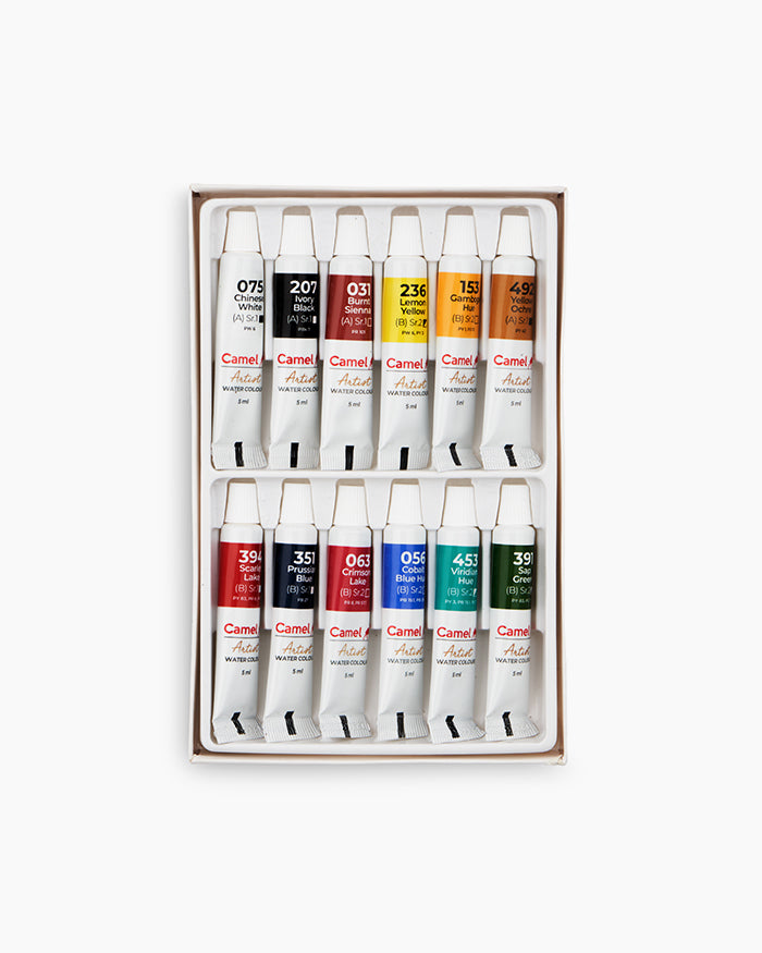 Camel Artist Water Colours Set | 5ml | 12 Shades