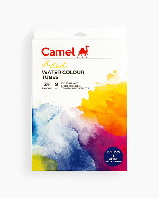 Camel Artist Water Colour Tubes Set | 9ml | 24 Shades
