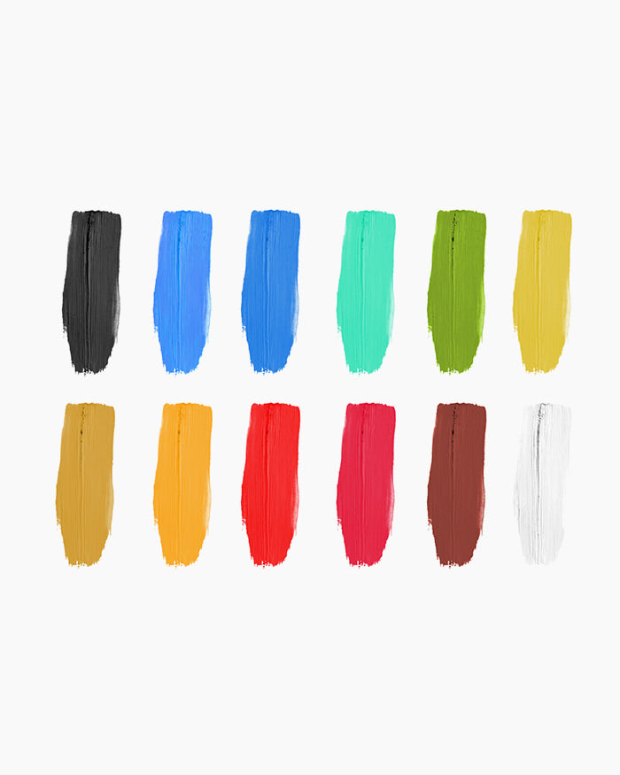 Camel Student Oil Colour Set | 9ML | 12 Shades