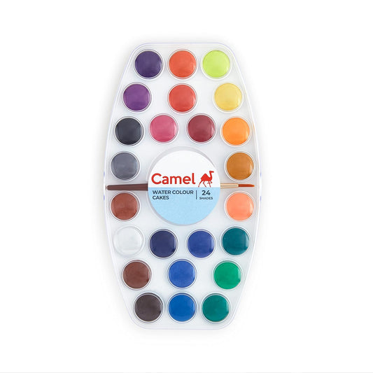 Camel Student Water Color Cake Set | 24 Shades