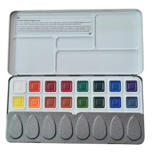 Doms Amariz Artist's Water Colour Cakes | 24 Shades
