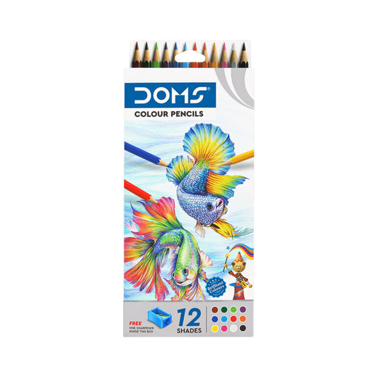 DOMS Colour Pencils | 12 & 24 Shades