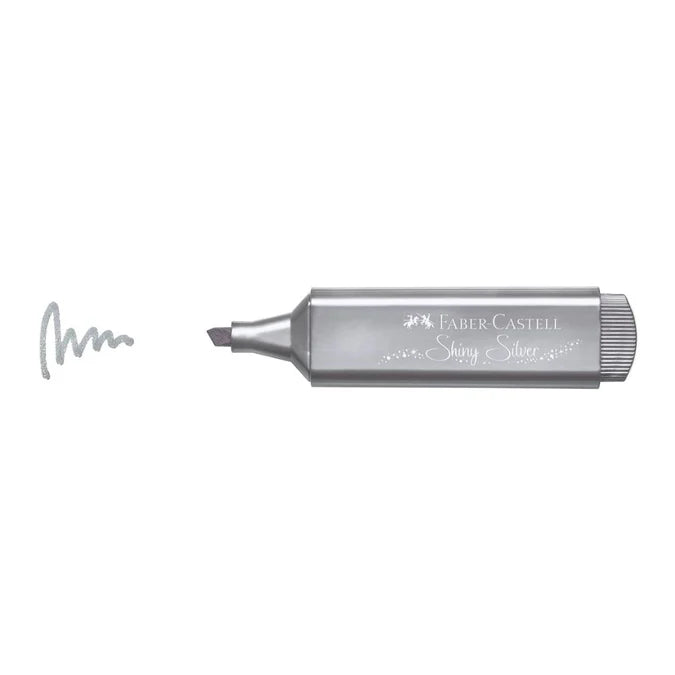 Faber Castell Metallic Highlighter Pen | Pack of 4