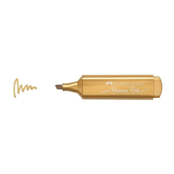 Faber Castell Metallic Highlighter Pen | Pack of 4