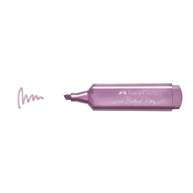 Faber Castell Metallic Highlighter Pen | Pack of 4