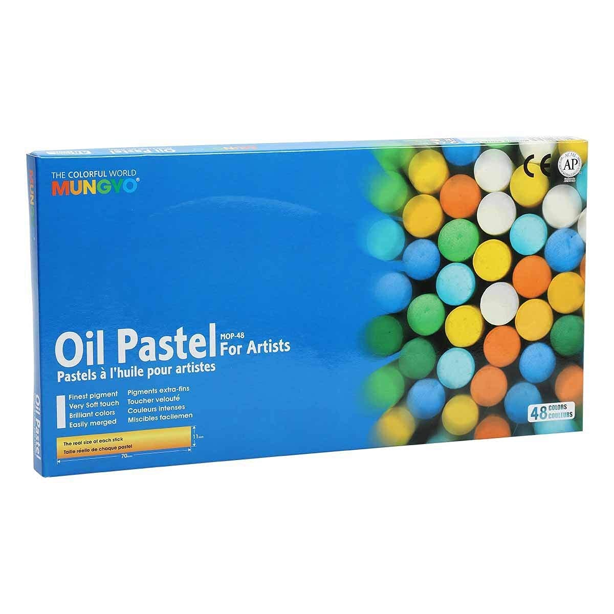 Mungyo Gallery Oil Pastels Cardboard Box Set | 48 Shades