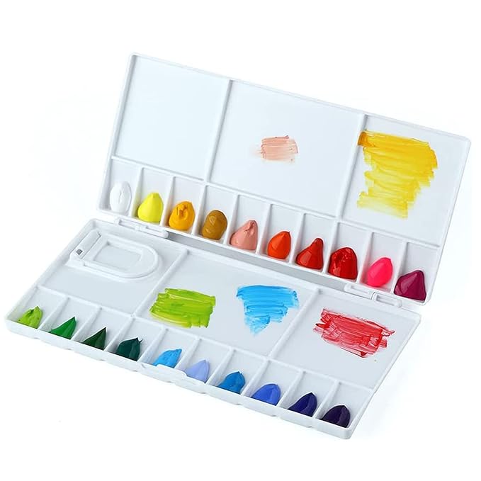 Color Mixing Palette | Portable| Foldable|