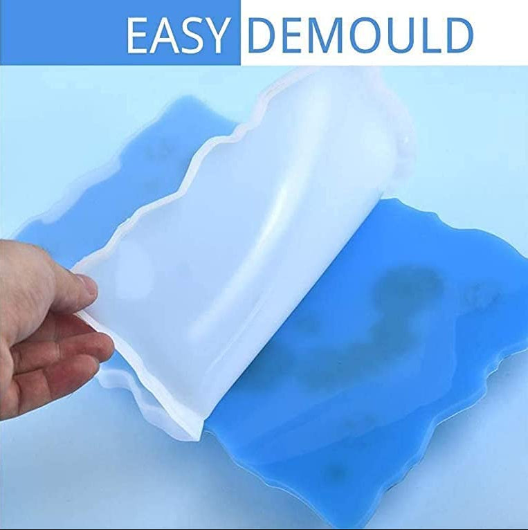 Rectangle Tray Silicone Resin Mould |9*12 inch