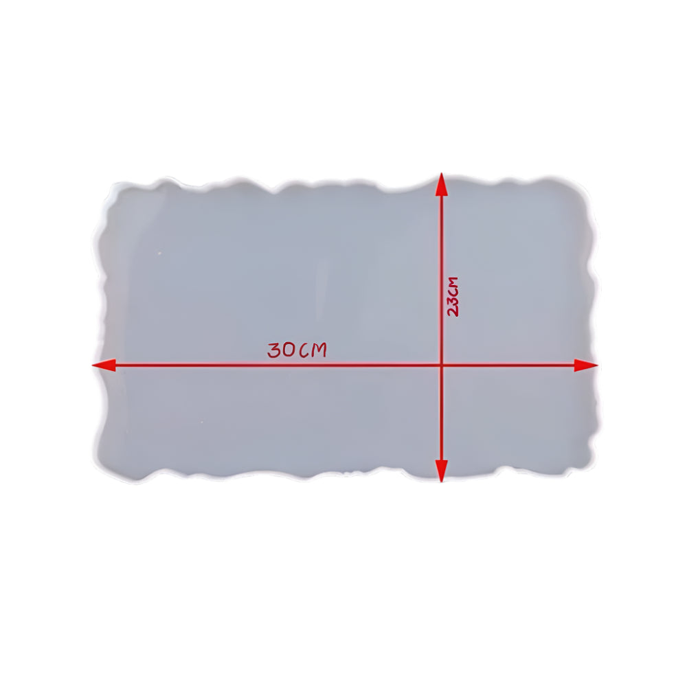 Rectangle Tray Silicone Resin Mould |9*12 inch