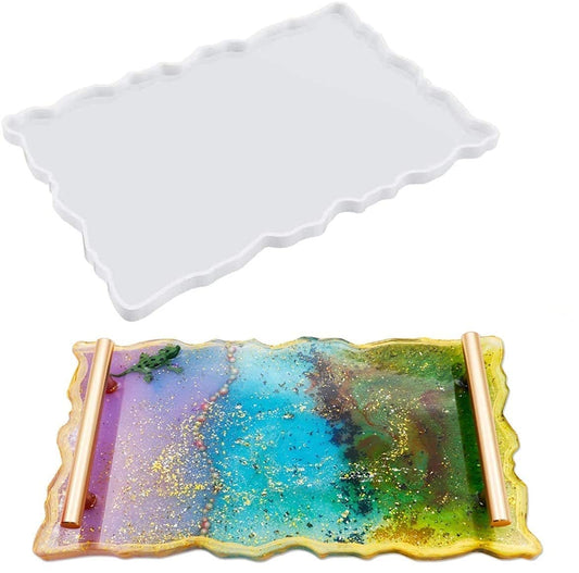 Rectangle Tray Silicone Resin Mould |9*12 inch