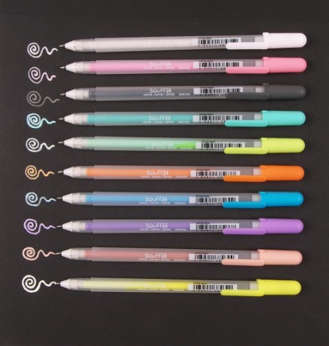 Sakura Souffle Ink Pen Set | Pack of 10