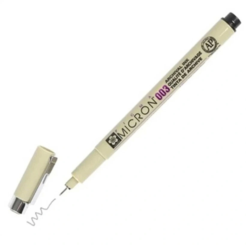 Sakura Micron - Pigment Fineliners - Single - Black | Micron Pens