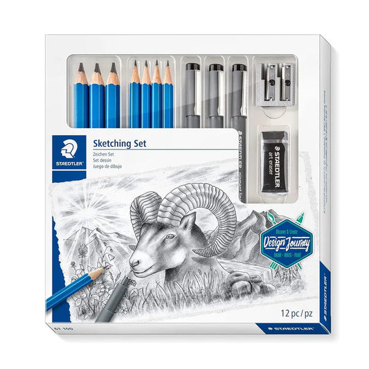 Staedtler Mars Lumograph Art Set | Sketching Kit
