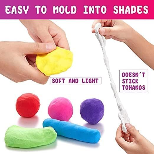 Air Dry Clay | 12 Colours | Super-soft | 1 Pack