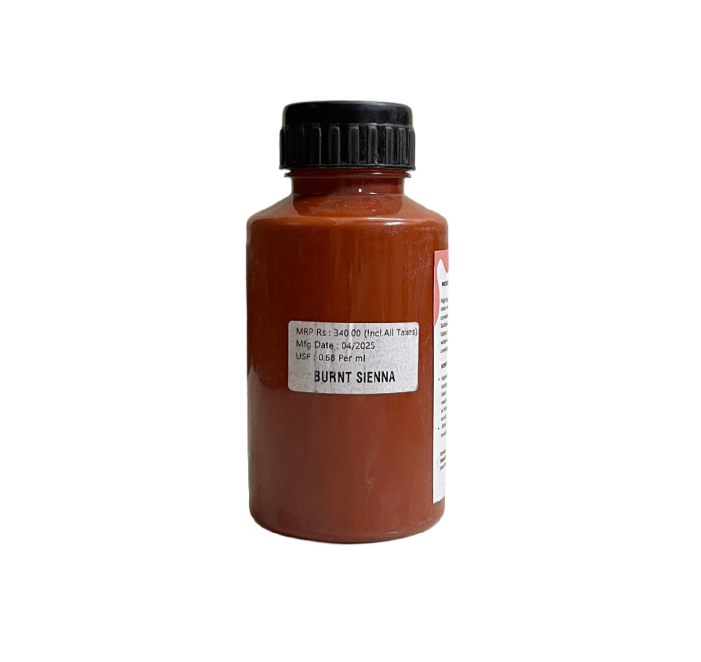 Acrylic Colour | Burnt Sienna | 500ml
