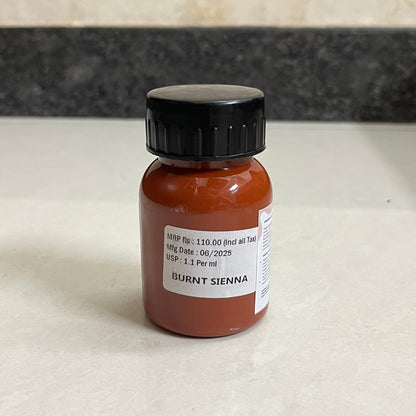 Acrylic Colour | Burnt Sienna | 100ml