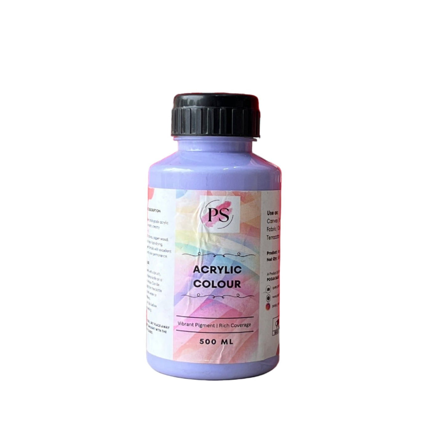 Acrylic Colour | 500ml | Individual Bottle