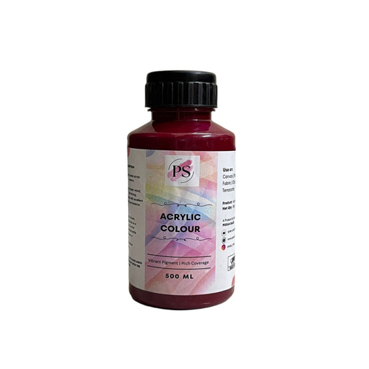 Acrylic Colour | Maroon | 500ml
