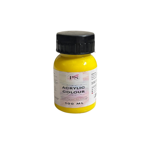 Acrylic Colour | Yellow | 100ml