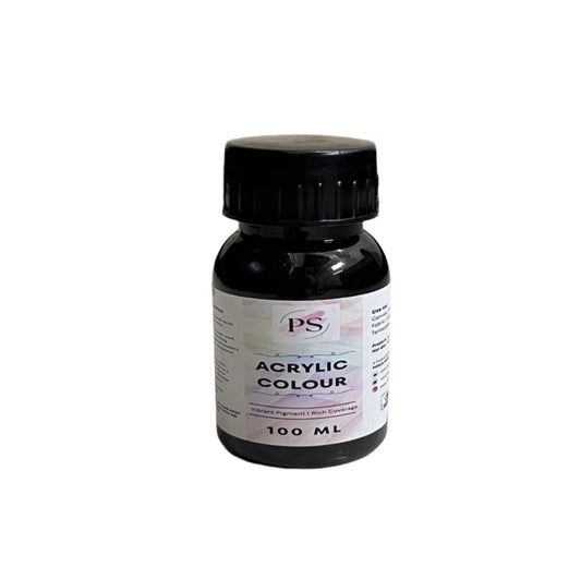 Acrylic Colour | Black | 100ml