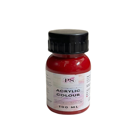 Acrylic Colour | Crimson | 100ml