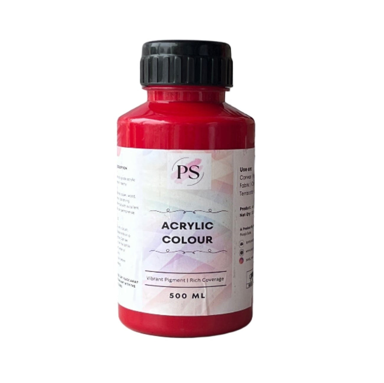 Acrylic Colour | 500ml | Individual Bottle