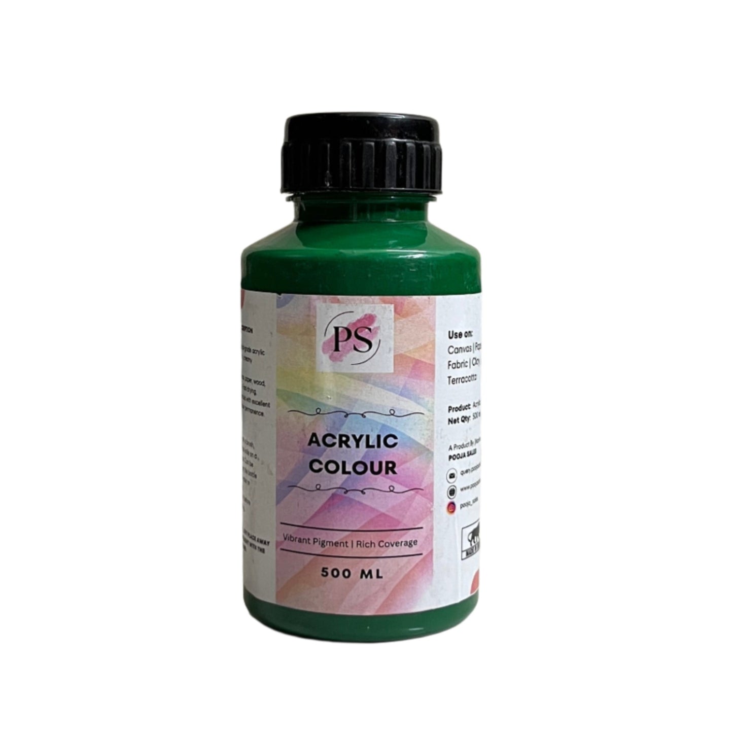 Acrylic Colour | 500ml | Individual Bottle