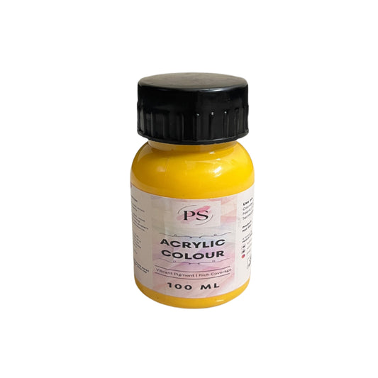 Acrylic Colour | Golden Yellow | 100ml