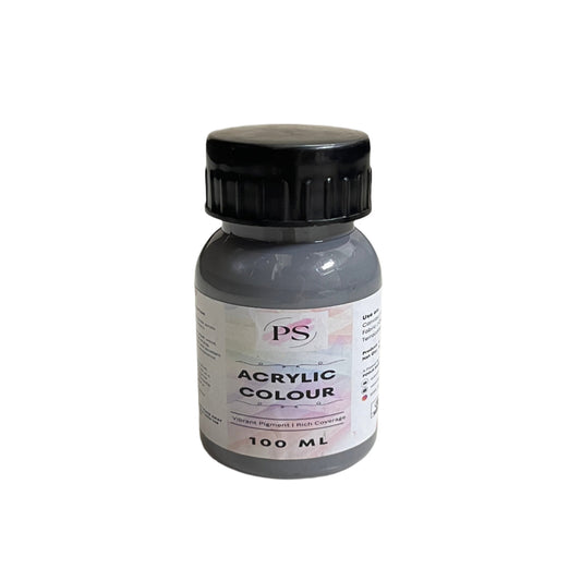 Acrylic Colour | Grey | 100ml