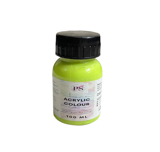 Acrylic Colour | Yellow Green | 100ml