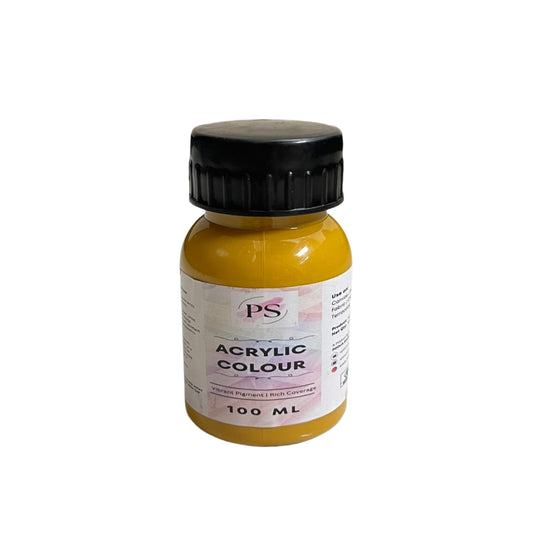 Acrylic Colour | Yellow Ochre | 100ml