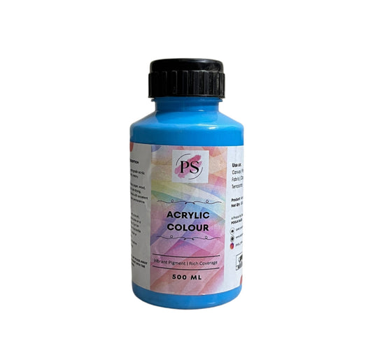Acrylic Colour | Light Blue | 500ml