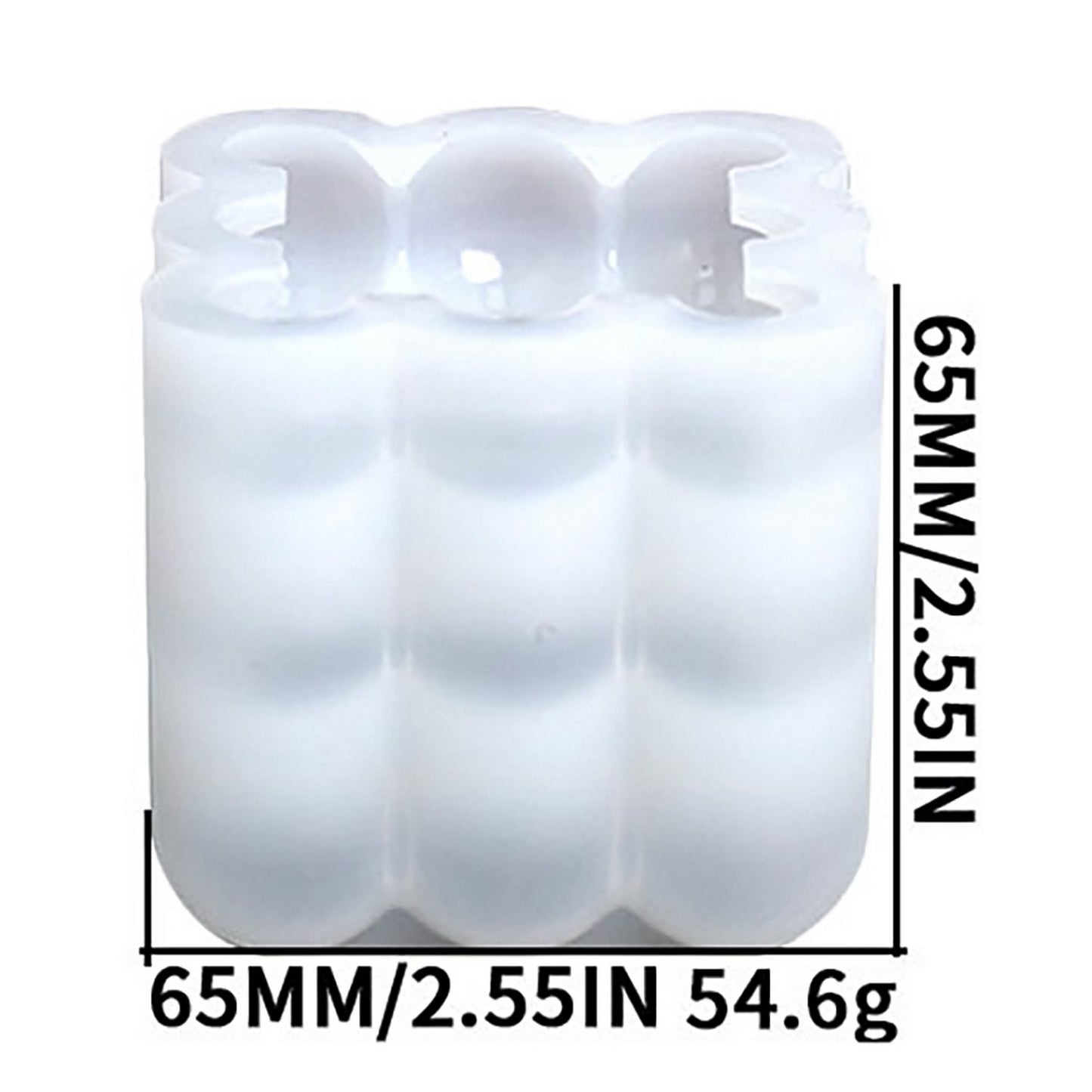 Silicone Mould Bubble Candle