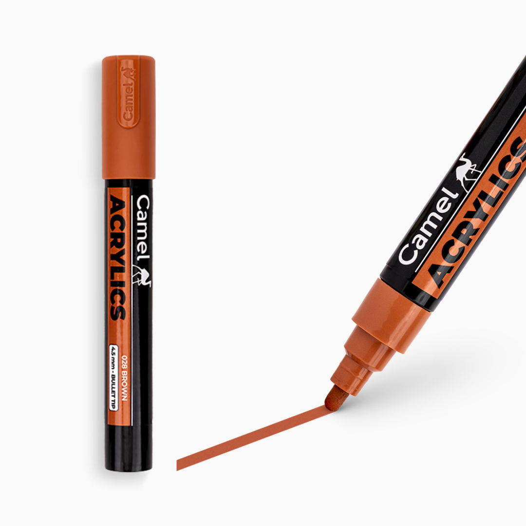 Camel Acrylic Markers | Individual Shades