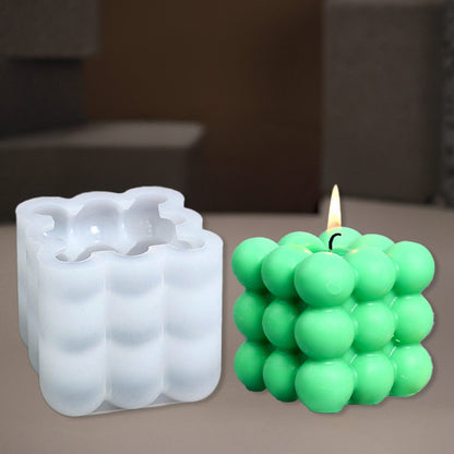 Silicone Mould Bubble Candle