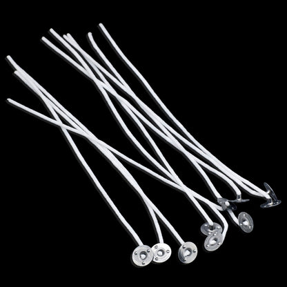 Candle Primed Wicks | 7 Inch |  Pack Of 10 | Candle Making Accessories