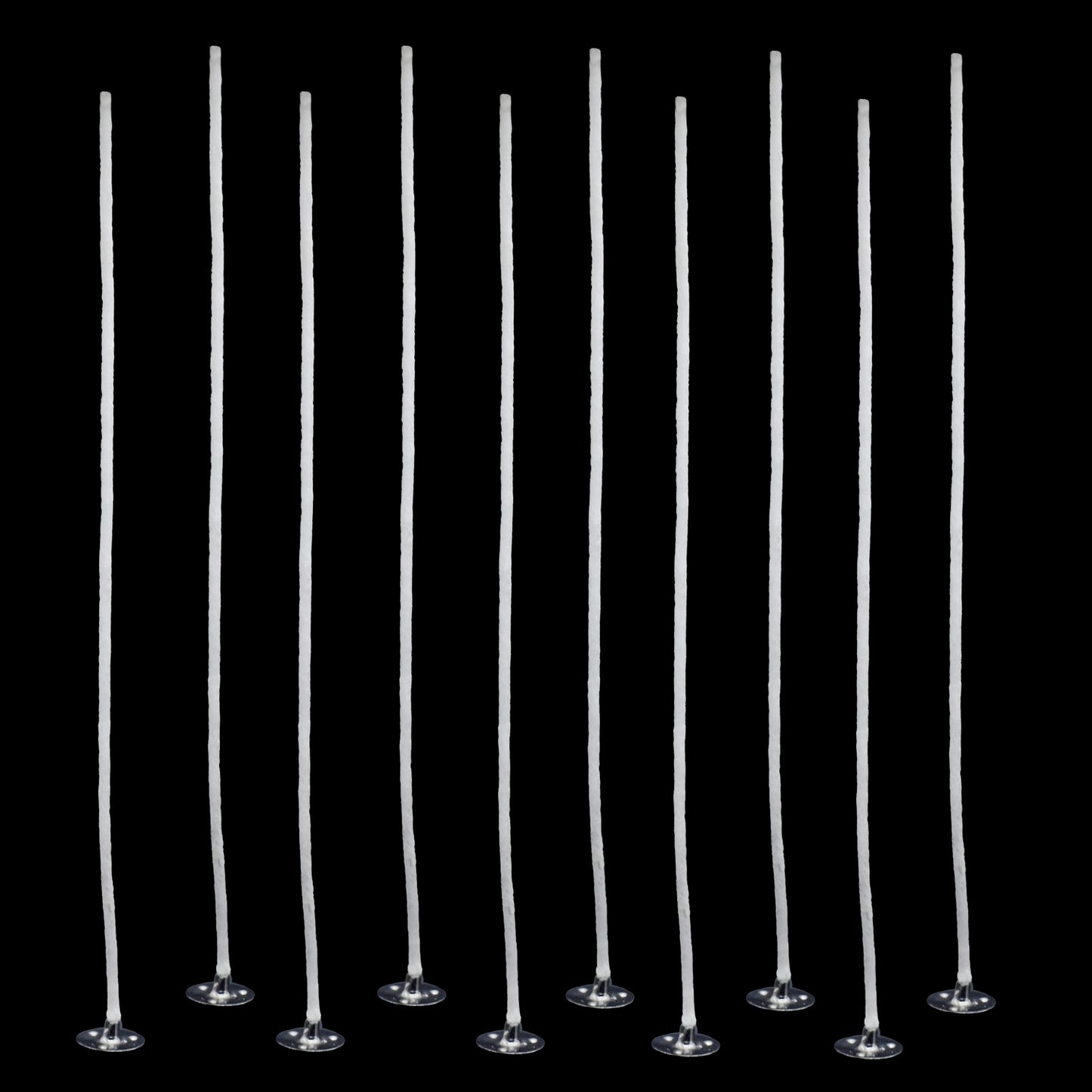 Candle Primed Wicks | 7 Inch |  Pack Of 10 | Candle Making Accessories