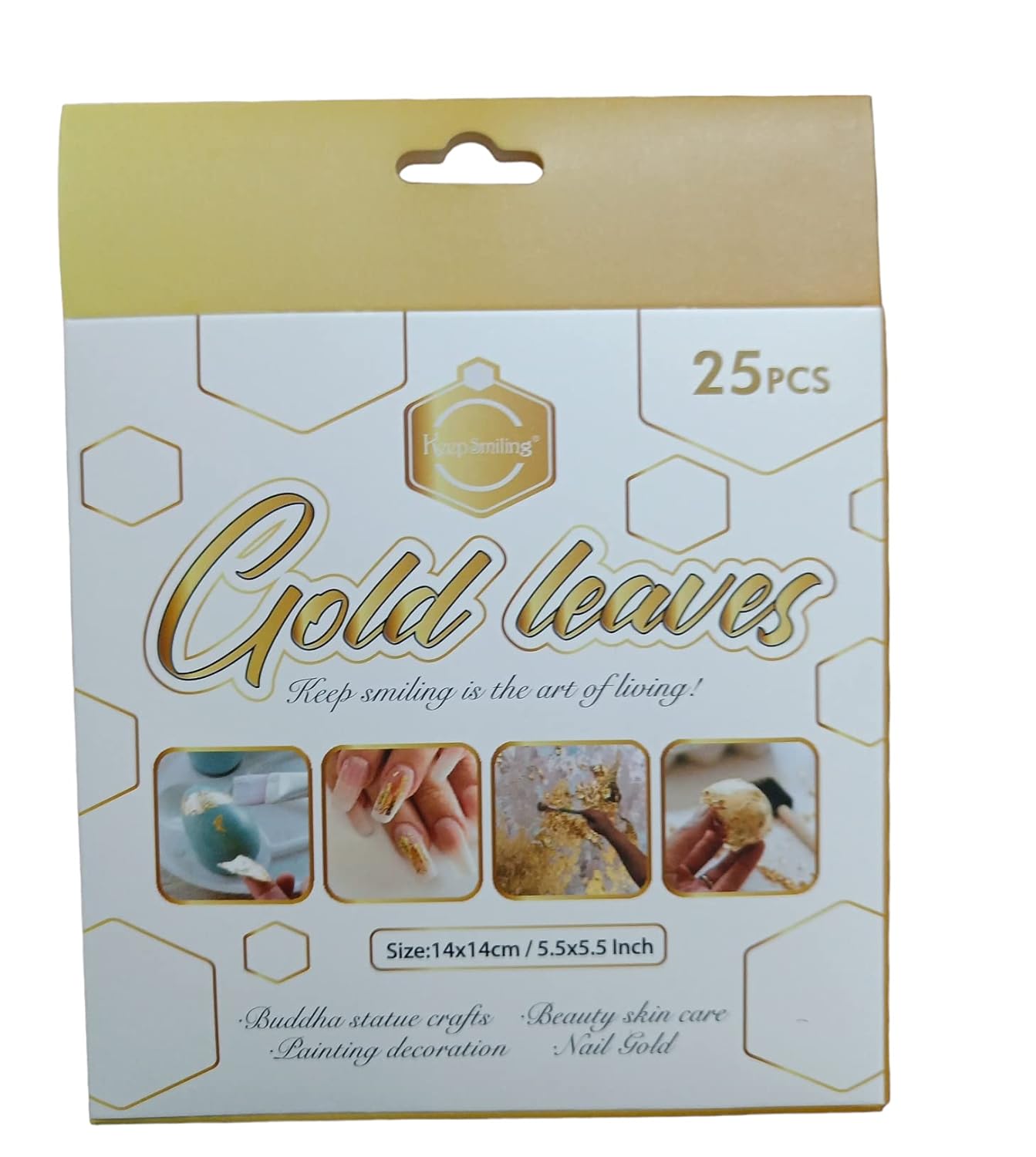 Golden Leaf | Gold Foil Sheets | 25pcs