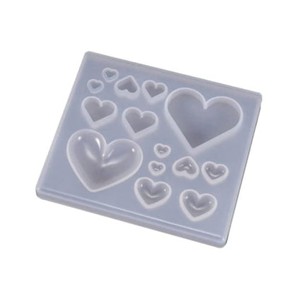 Heart Shape Resin Silicon Mold