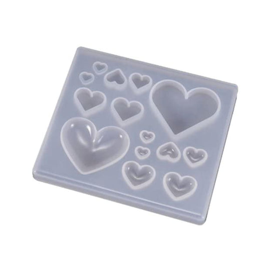 Heart Shape Resin Silicon Mold