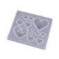 Heart Shape Resin Silicon Mold