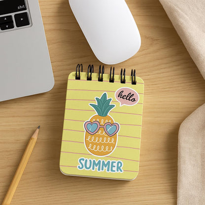 Pocket-Size Notepad Diary | Mini Cute Diary - HELLO SUMMER